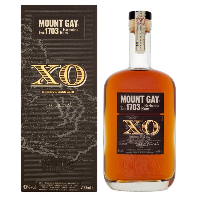 Mount Gay XO Extra Old Reserve Cask Handcrafted Rum